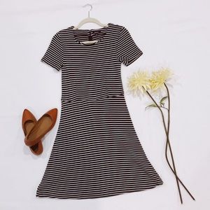 Madewell Striped Skater Dress
